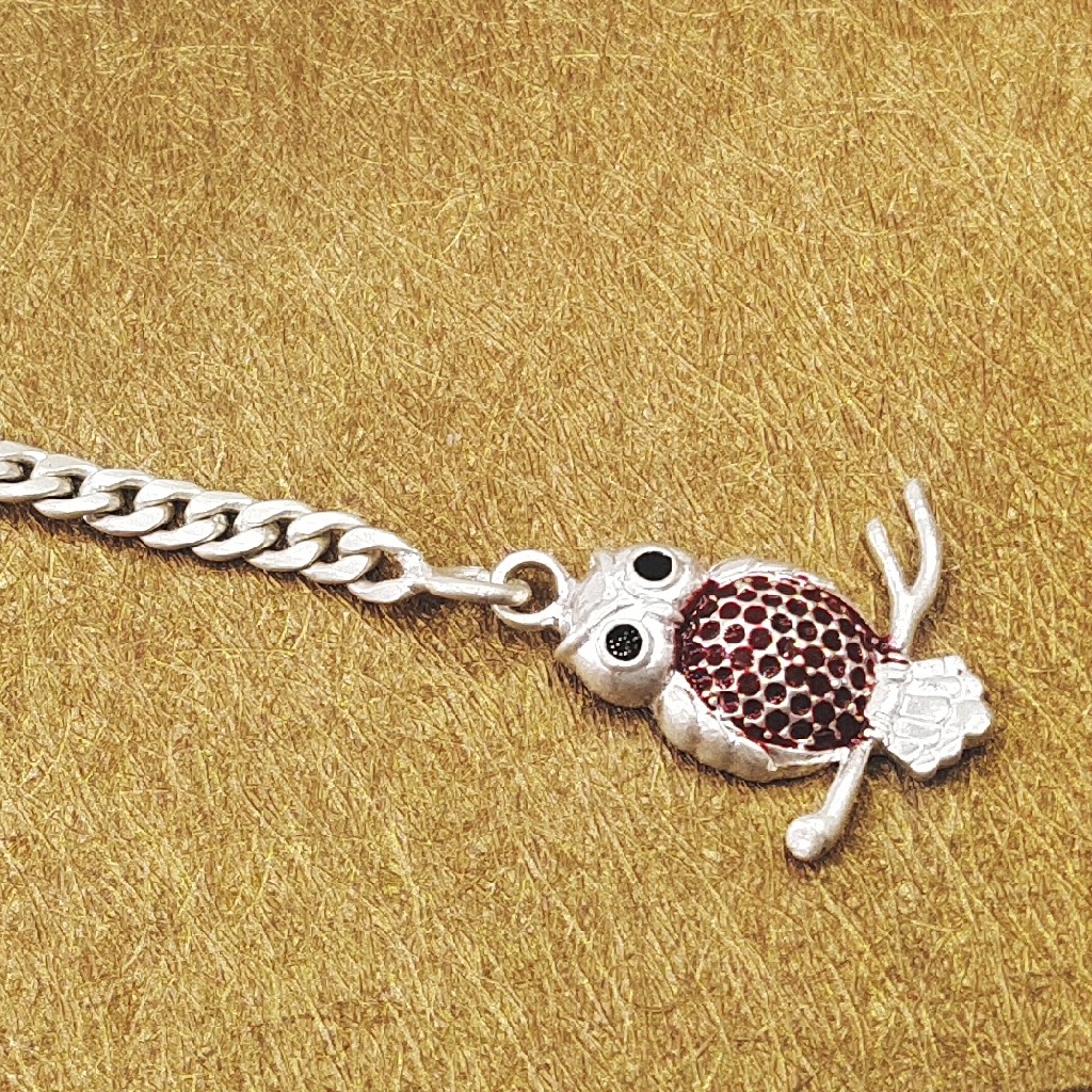 Silver Owl key chain - Image 2