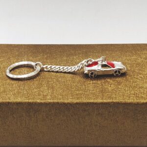Silver Car Key chain