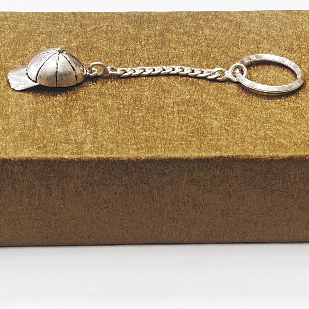 Silver Cap key chain - Image 2