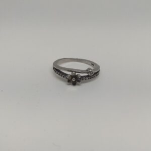 Sterling Silver 925 oxidized Fancy Ladies Ring