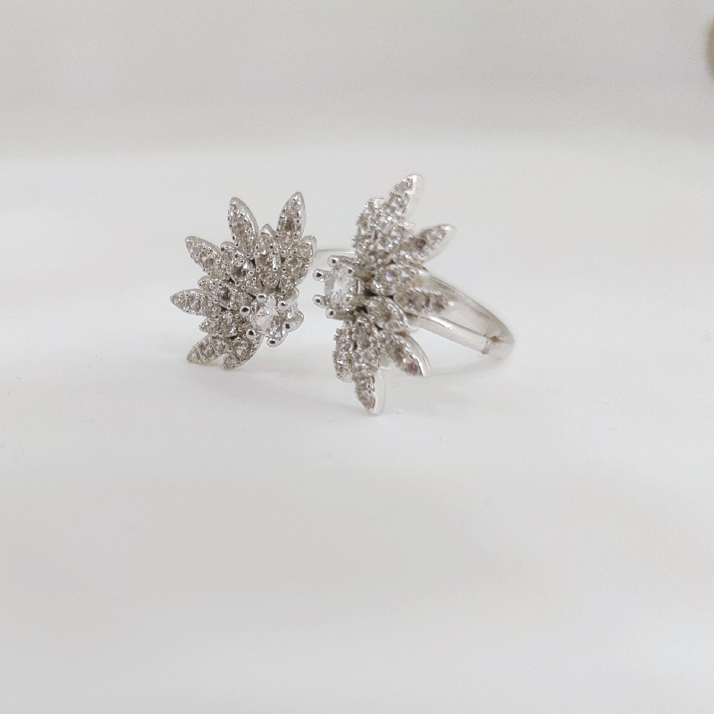 Sterling Silver 925 fancy adjustable Ladies Ring