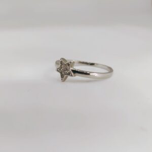 Sterling Silver 925 Star Ladies Ring