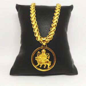 22 kt 916 hallmark designer and fashionable durga maa (god) pendent