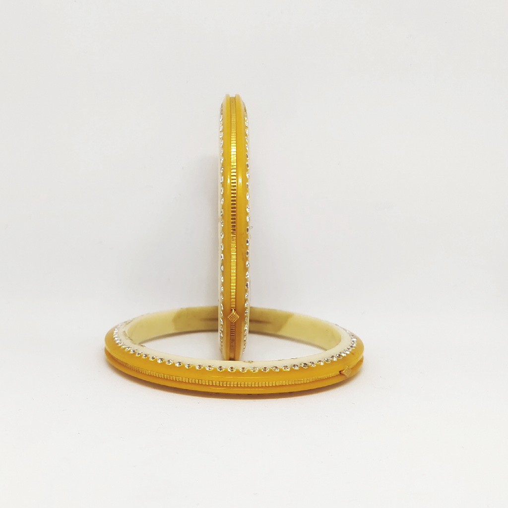 22 kt 916 yellow-off white ras-chudi women - Image 3