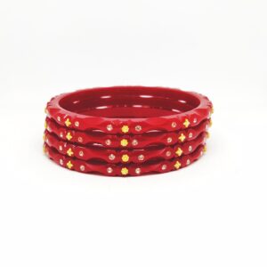 22 kt 916 brownies red women ras-chudi