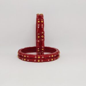 22 kt 916 brownies red women ras-chudi