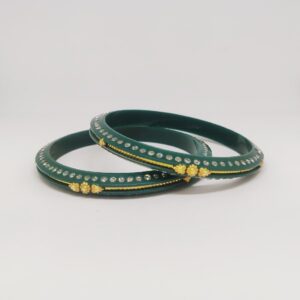 22 kt 916 green women ras-chudi