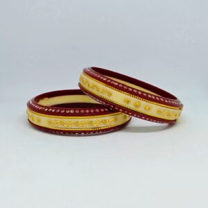 22 kt 916 red-off white women ras-chud