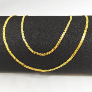 22 kt 916 hallmark unisex plain chain