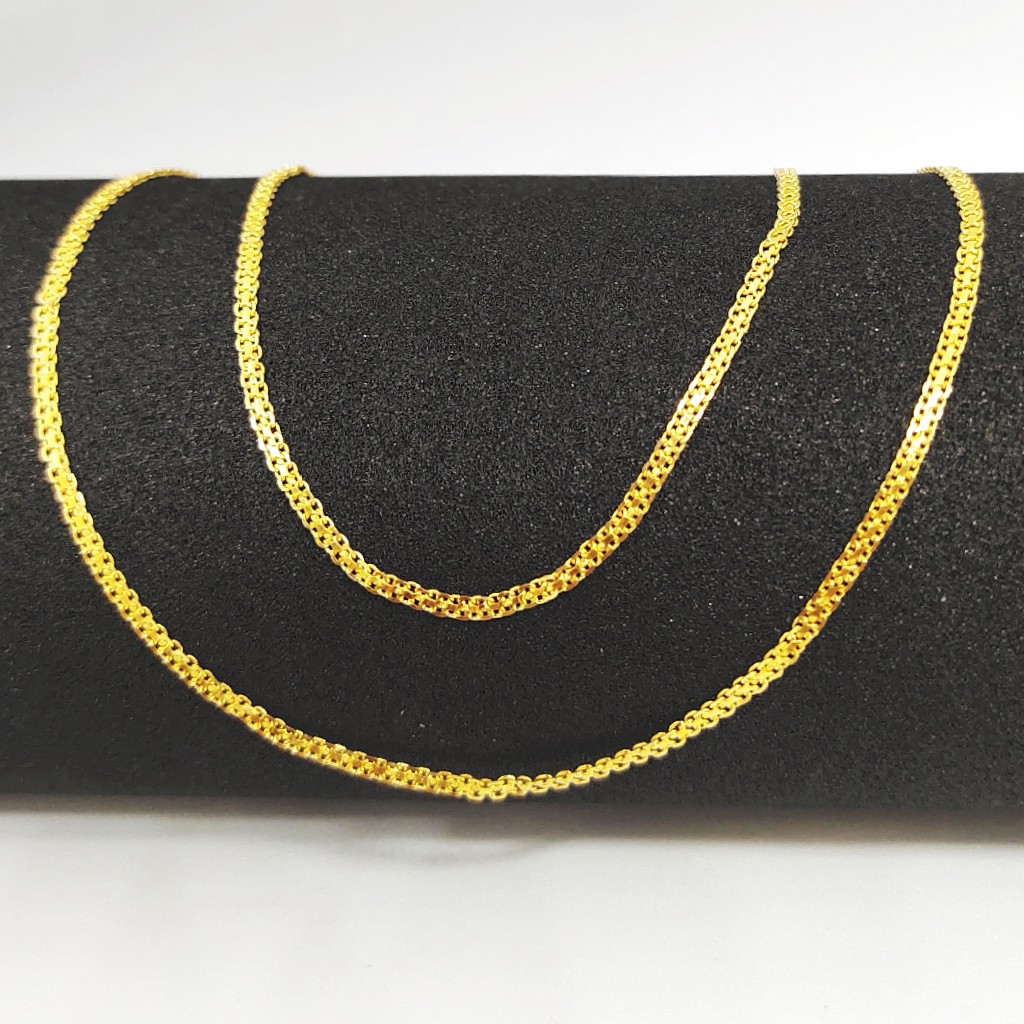 22 kt 916 hallmark unisex plain chain - Image 3