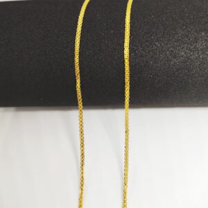 22 kt 916 hallmark unisex plain chain