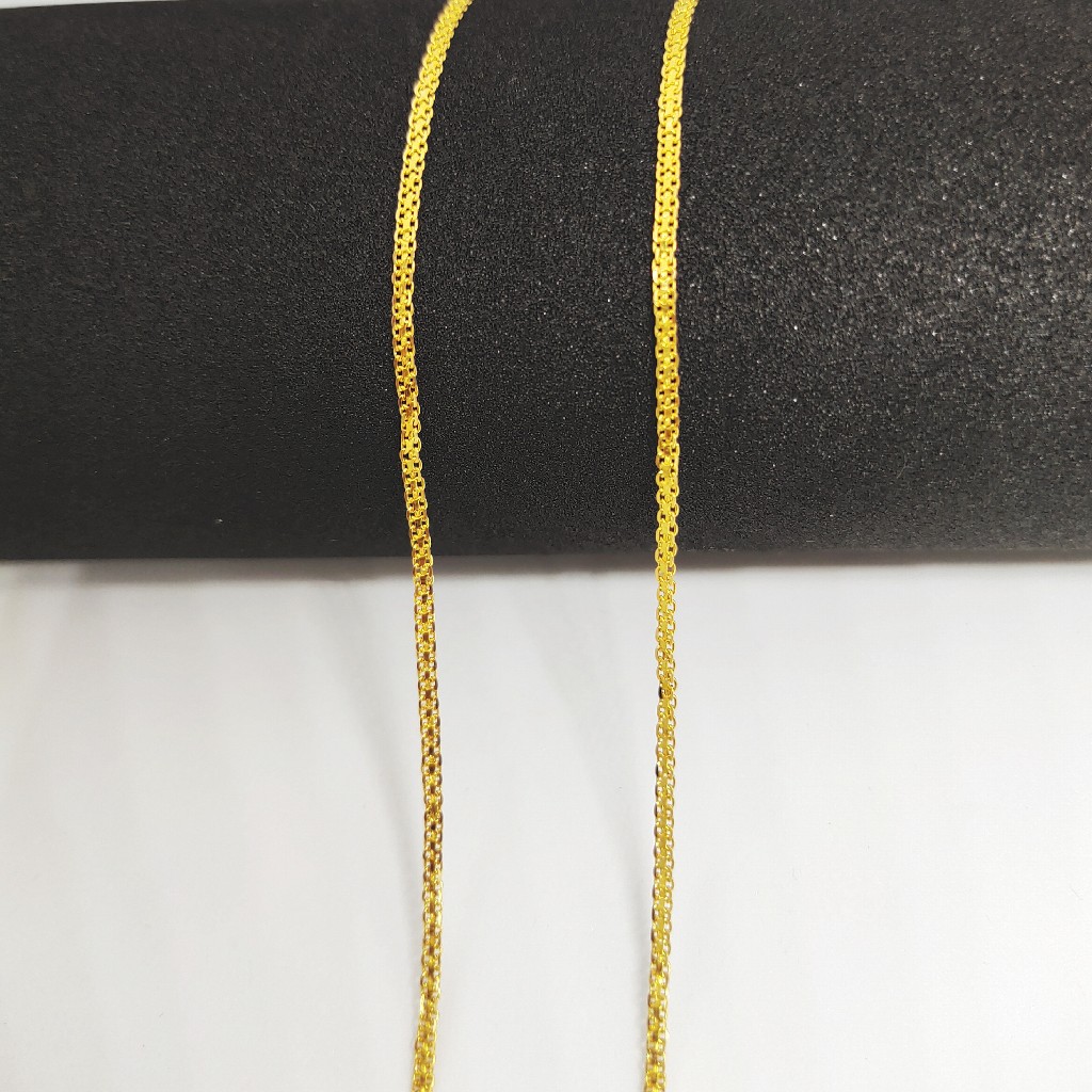 22 kt 916 hallmark unisex plain chain - Image 2