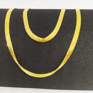 22 KT 916 Hallmark Unisex Plain Chain