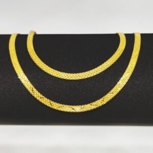 22 KT 916 Hallmark Unisex Plain Chain
