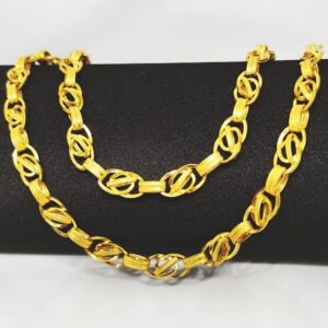 22 KT 916 Hallmark Indo Italian Gents Chain
