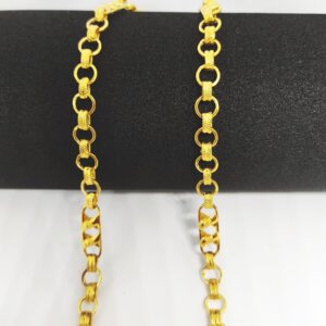22 KT 916 Hallmark Indo Italian Gents Chain