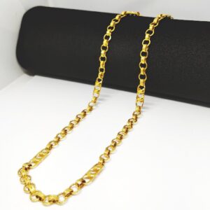 22 KT 916 Hallmark Indo Italian Gents Chain