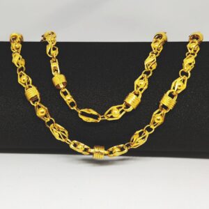 22 KT 916 Hallmark Indo Italian Gents Chain