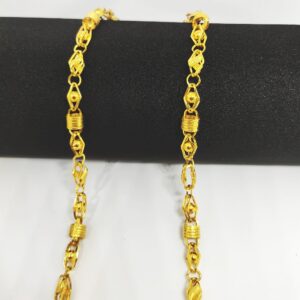 22 KT 916 Hallmark Indo Italian Gents Chain