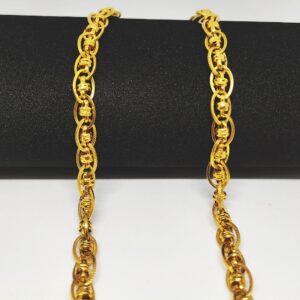 22 kt 916 hallmark  indo italian  gents chain
