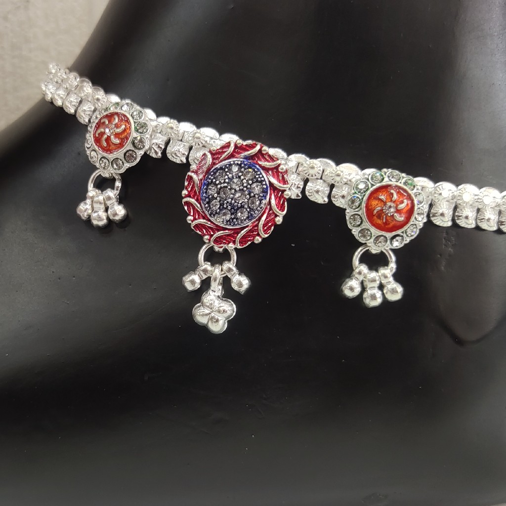 Silver Ladies Brooch Payal - Image 2