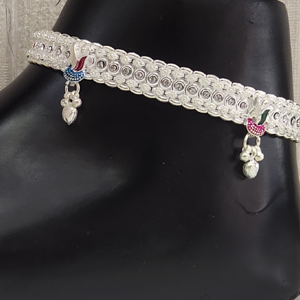 Silver payal - Image 2