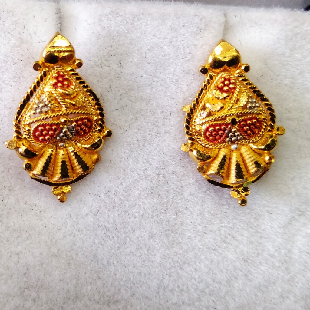 22 KT 916 Hallmark plane Earring