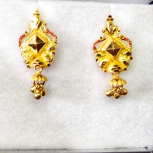 22 KT 916 Hallmark plane Earring