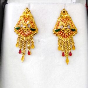 22 KT 916 Hallmark plane Earring