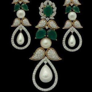 Gold earrings