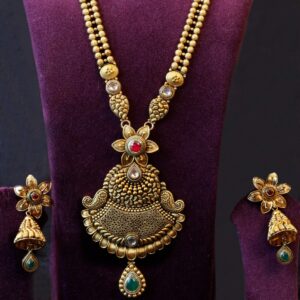 antique necklace set 22kt