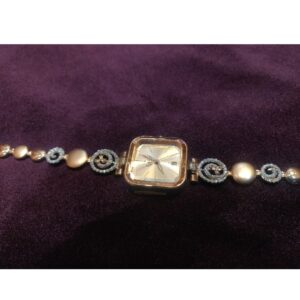 18kt rose gold watch