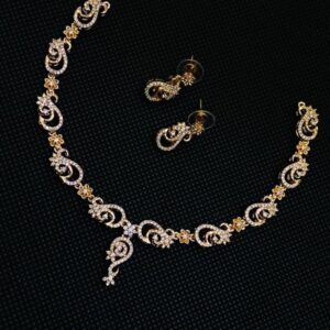 Simple Artificial Necklace Set