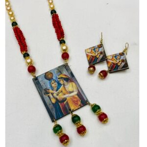 New Rajasthani Ethnic Design Artificial Necklace Set