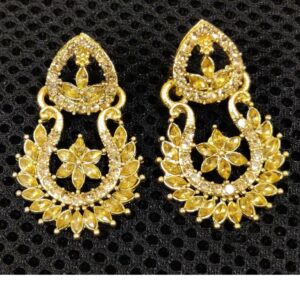 Artificial Golden Stud Earring