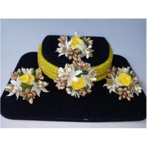 Prettiest Floral Antique Design Artificial Necklace Set