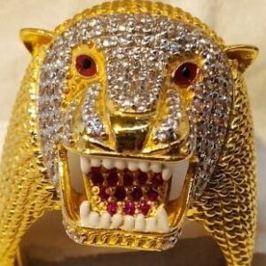 916 Gold CZ ring
