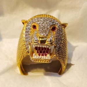 916 Gold CZ ring