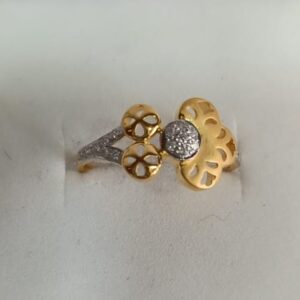 916 Gold New Stylish Design Hallmark Ring