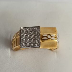 916 Gold Hallmark Men's Ring