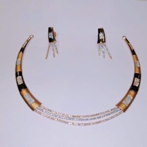 22KT Gold Elegant Design Hallmark necklace Set
