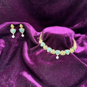 MOP STONE DESIGNER SHORT SET