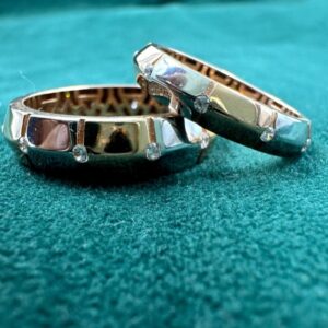 Rose gold fancy Couple Ring