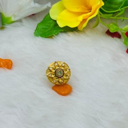 916 Gold Unique Ring - Image 2