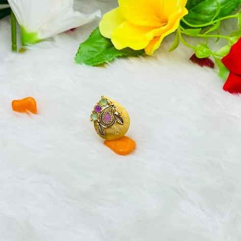 916 Gold Classic Ring - Image 2