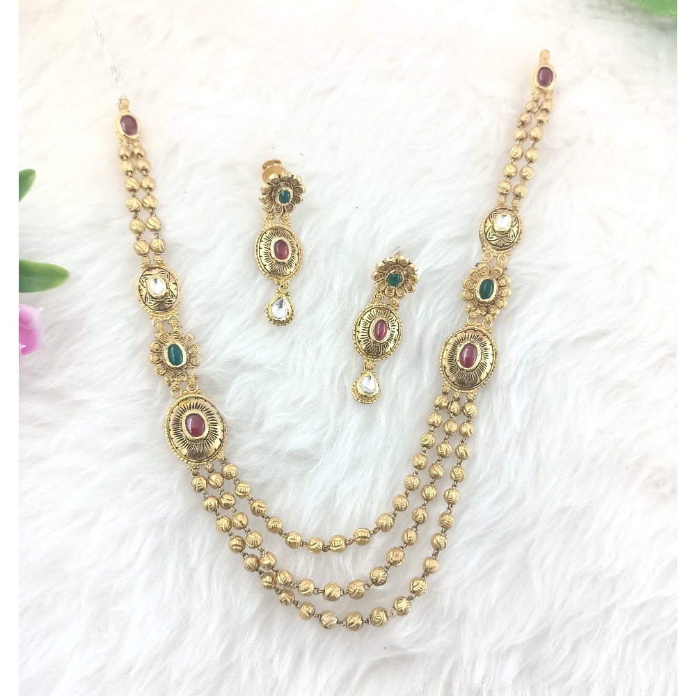 22K Gold Jhule Set