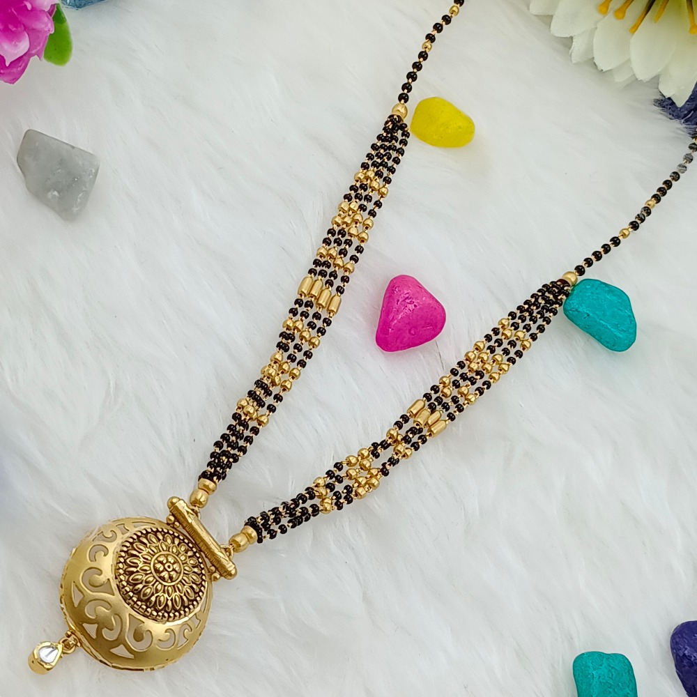 916 GOLD ANTIQUE WEDDING MANGALSUTRA