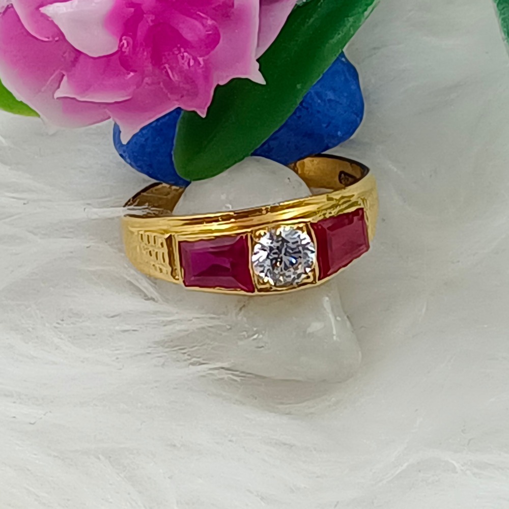 916 Gold Glorious Ring