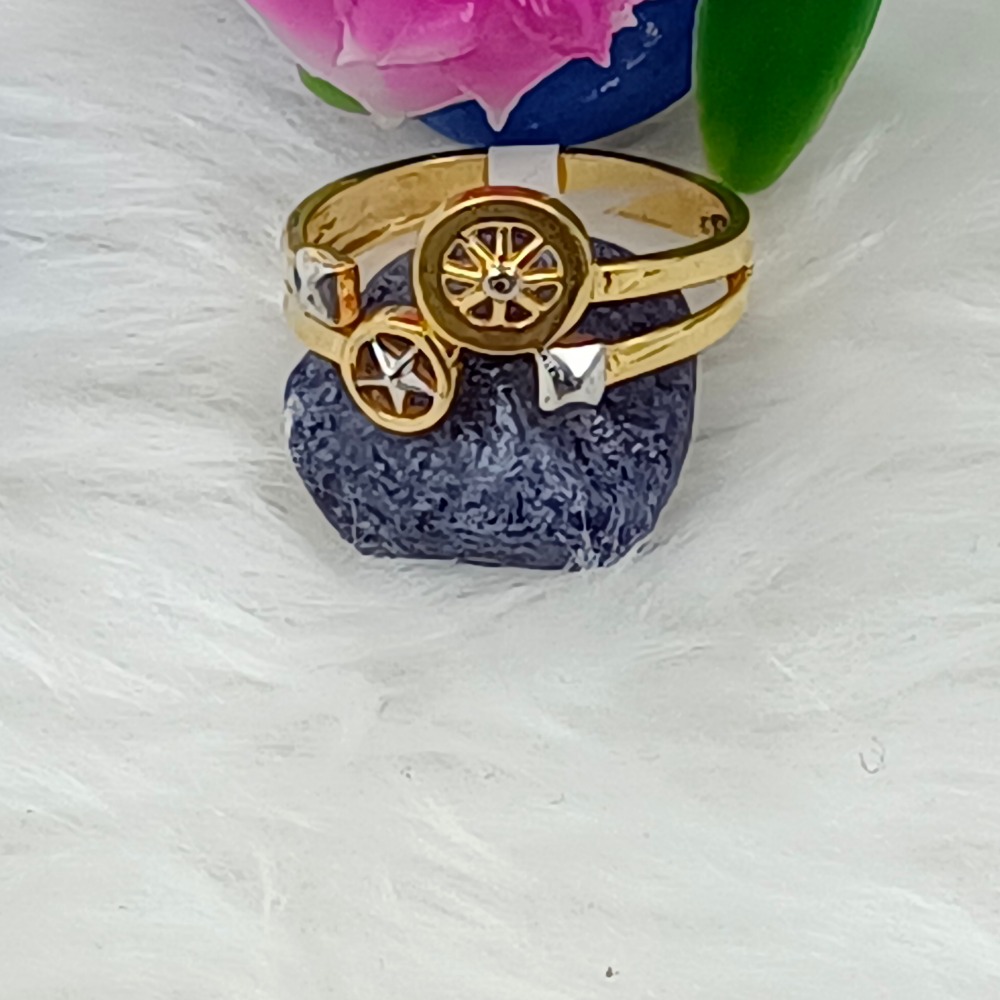 916 Gold Dazzling Ring