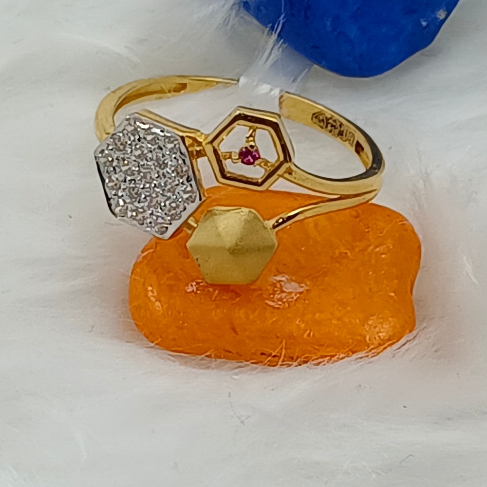 916 Gold Unique Ring